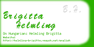 brigitta helmling business card